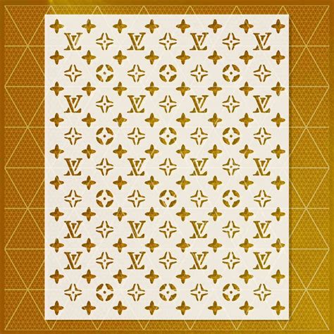 louis vuitton stencil printable